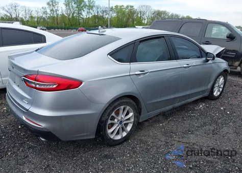 2020 Ford Fusion Se z USA, uszkodzony, nr VIN 3FA6P0HD4LR188366